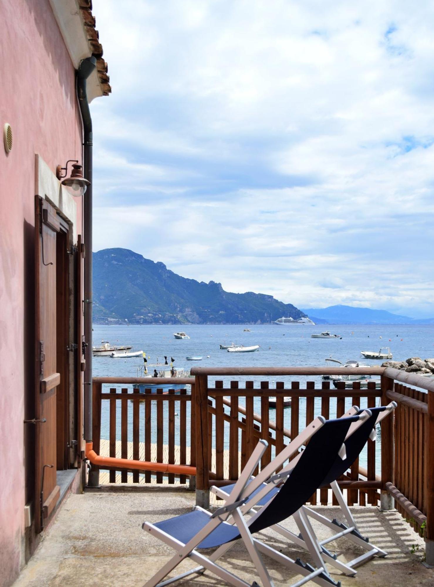 Casa Della Marina - Beach, Seaview, Wifi Conca dei Marini Zewnętrze zdjęcie